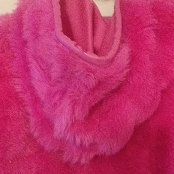 Pink Platinum Fur Jacket - Picture 3 of 4